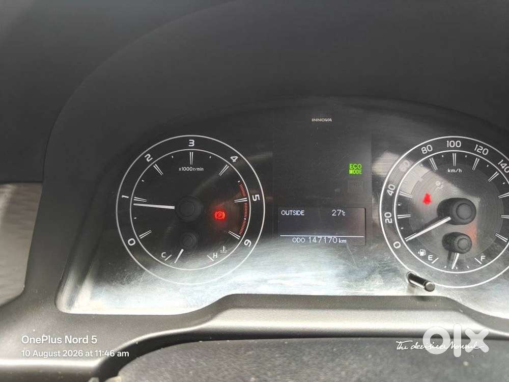 Toyota Innova Crysta 2.4 G Mt 8s, 2017, Diesel