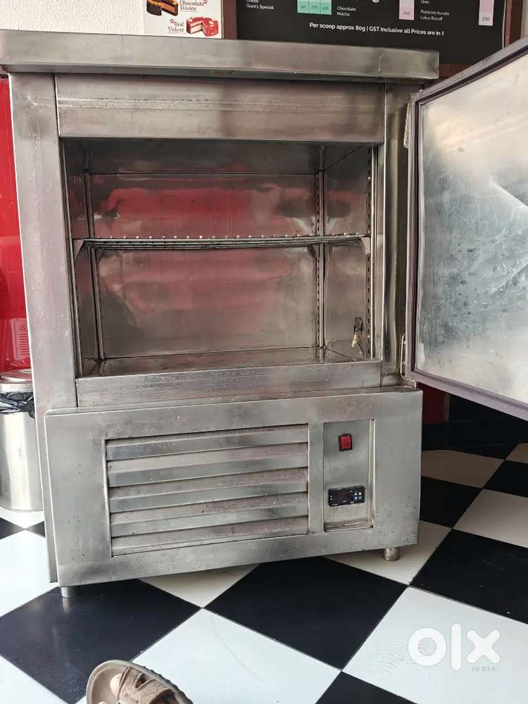 Restaurent steel fridge