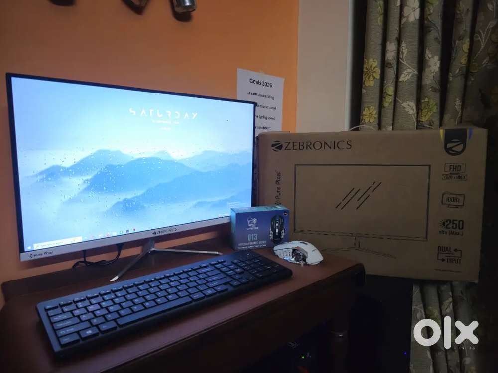 Gaming/Work PC ( whole setup with mouse , keyboard , moniter) &ndash; i5 8th