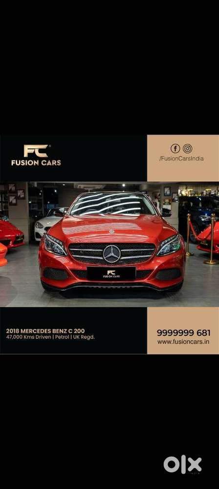 Mercedes-benz C-class C 200, 2018, Petrol