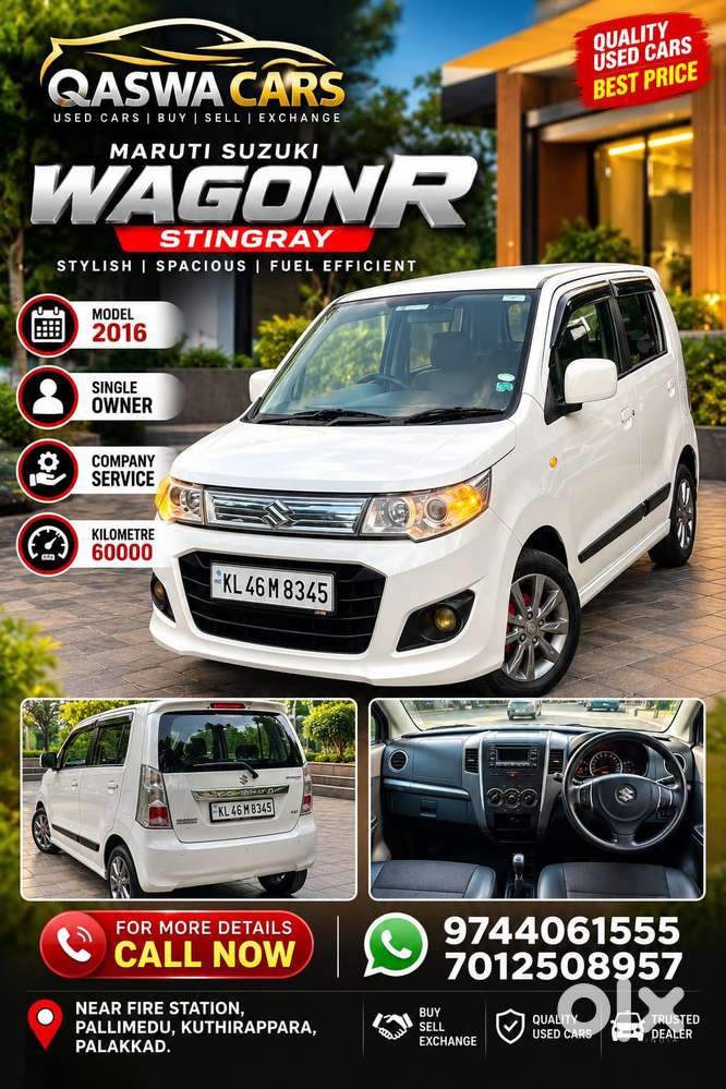 Maruti Suzuki Wagon R Stingray Vxi Optional, 2016, Petrol