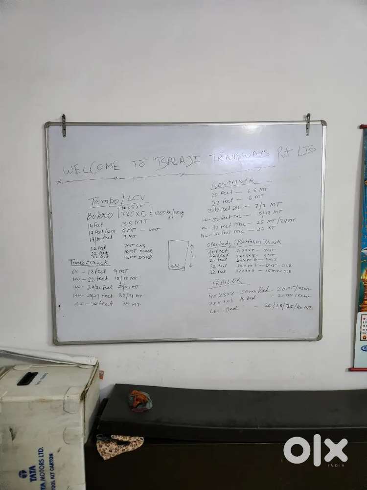 White board 60x48 inches