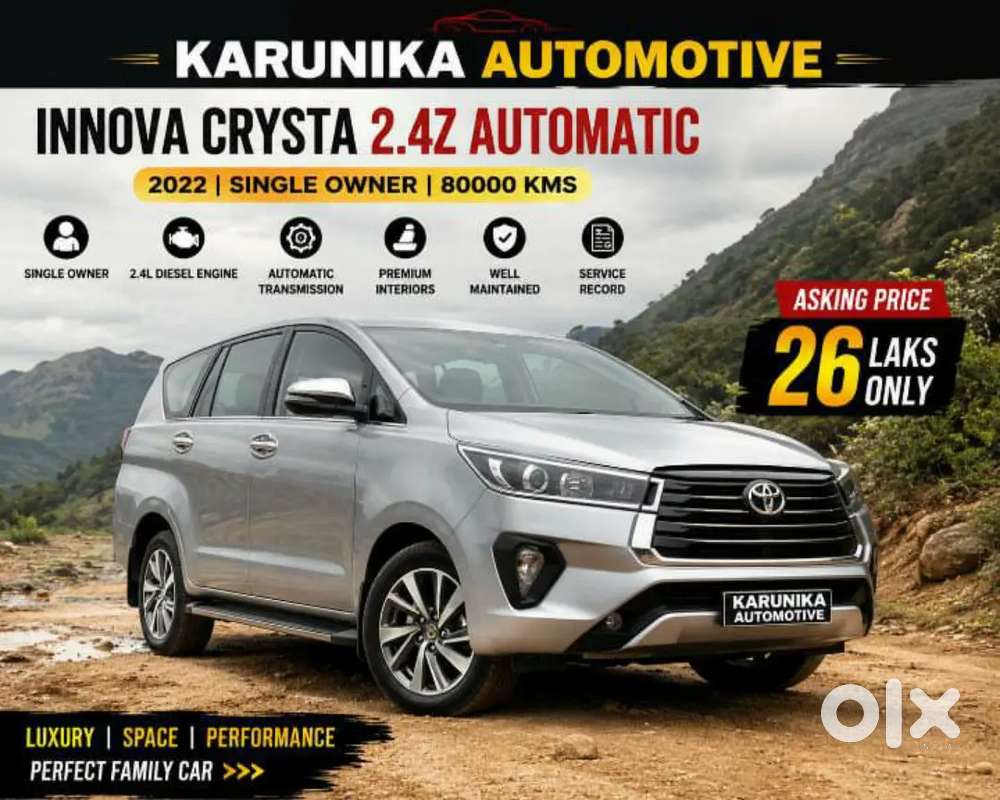 Toyota Innova Crysta Z Automatic 2022 Diesel