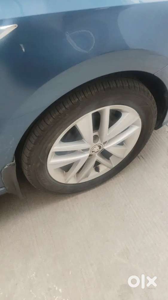 Skoda Rapid Elegance 1.6 Mpi Petrol 2017 Silk Blue﻿  Good Confor Sale.