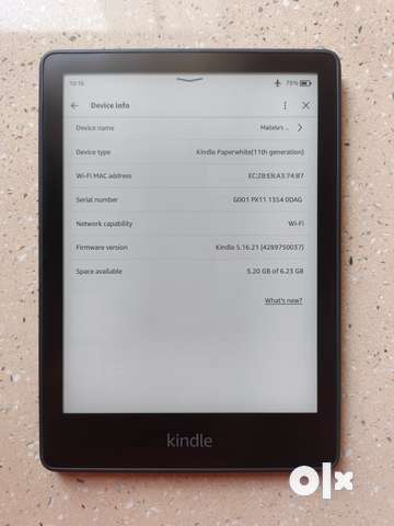 Kindle Paperwhite (6.8 inch Display, 11th Gen, 8GB) - Tablets - 1787325292