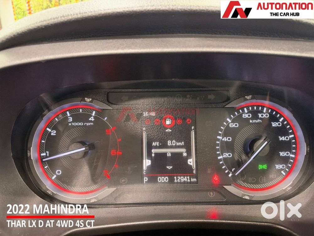 Mahindra Thar 2.2 Lx Convertible Diesel At 4 Str, 2022, Diesel