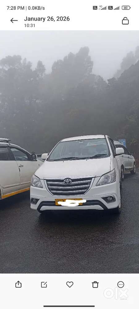 Toyota Innova 2010 Diesel Well Maintained Taxi