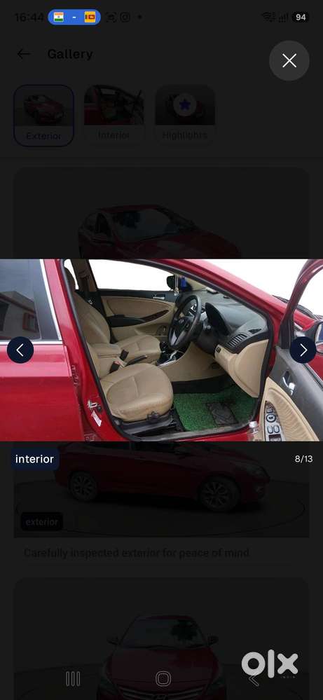 Hyundai Verna 2015 Cng + Petrol