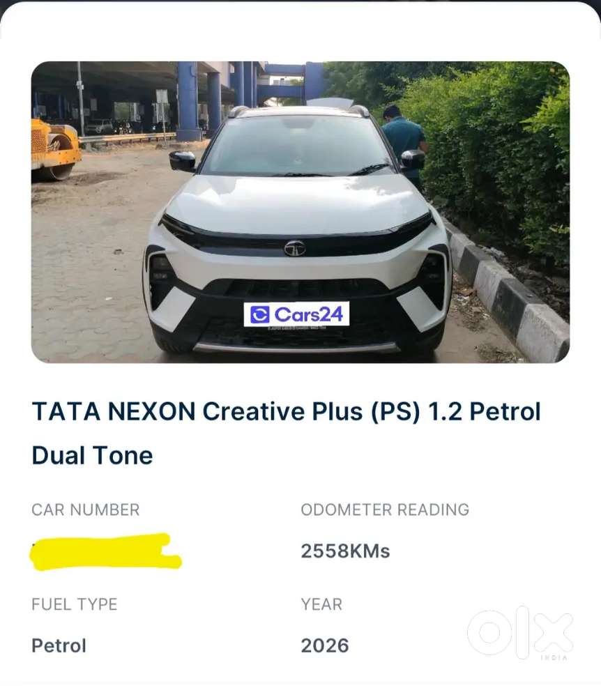 Tata Nexon 2026 Petrol 2500 Km Driven