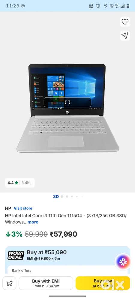 Hp 14s-dy2501TU