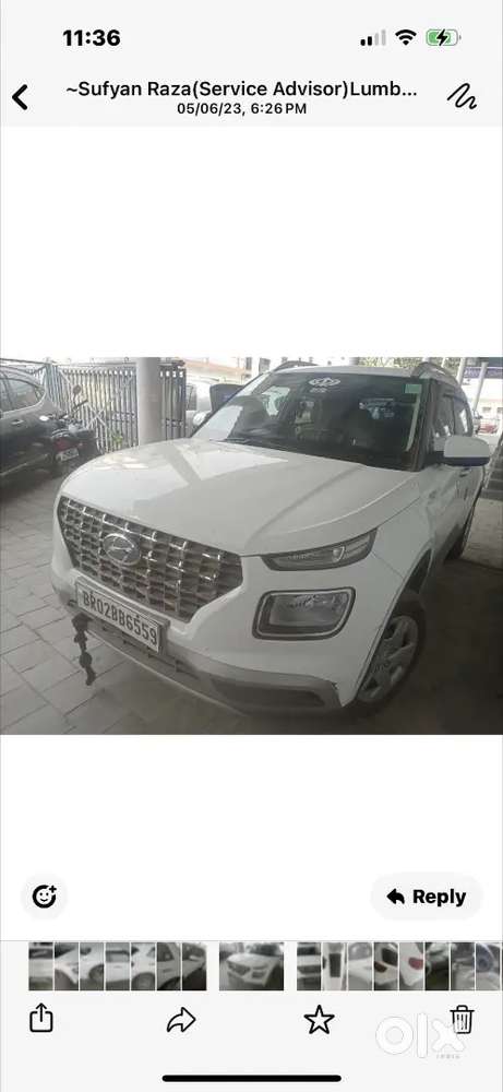 Hyundai Venue 2021 Petrol 21500 Km Driven In Brand New Condition..