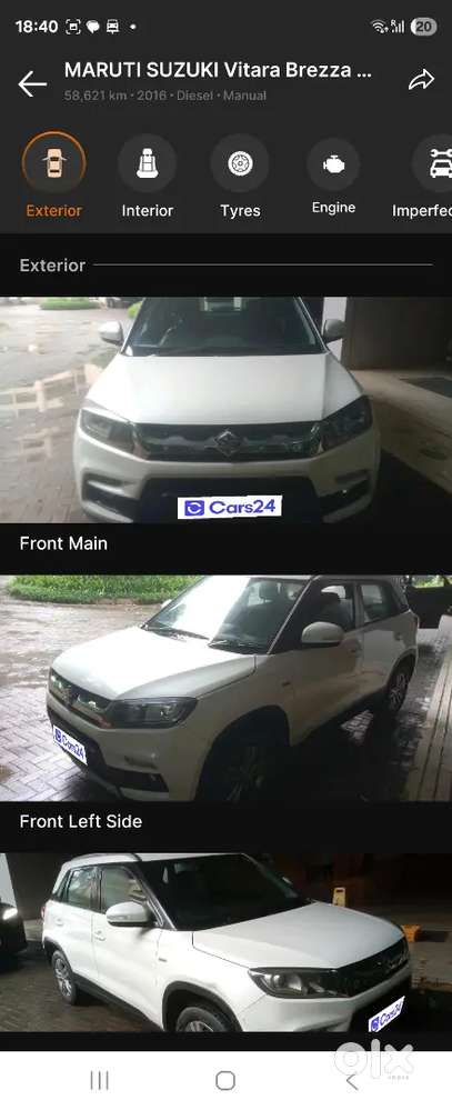 Maruti Suzuki Brezza Zdi Plus 2016