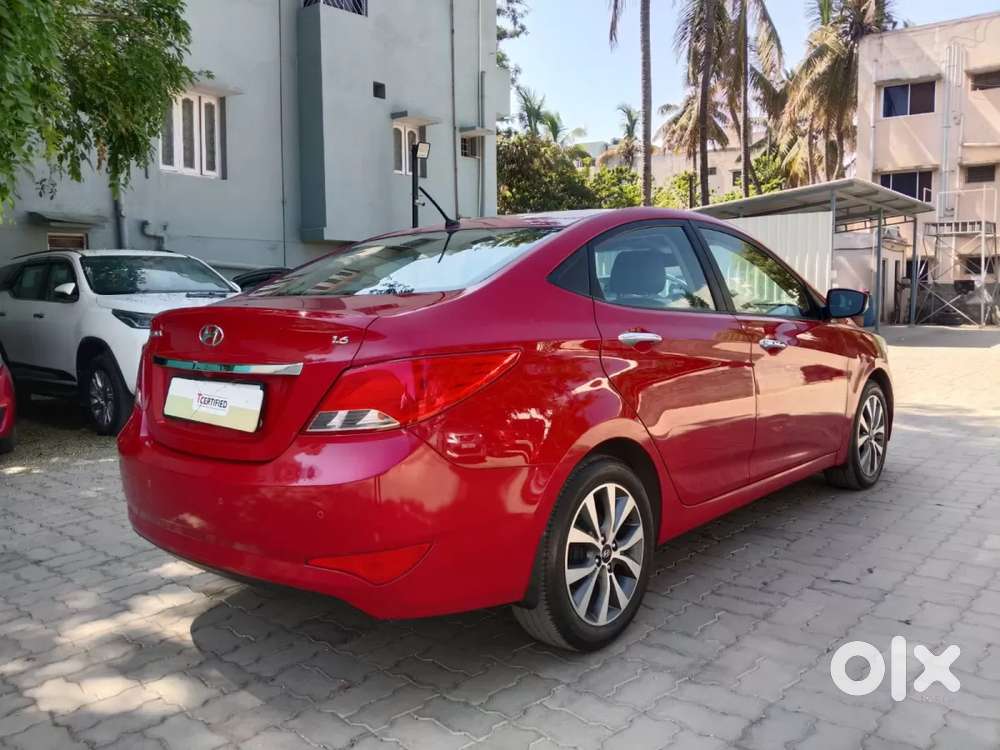 Hyundai Verna [ ] Fluidic 4s 1.6 Vtvt Sx At, 2015, Petrol