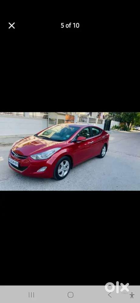 Hyundai Elantra 2013 Petrol 75000 Km Driven All Documents Oks