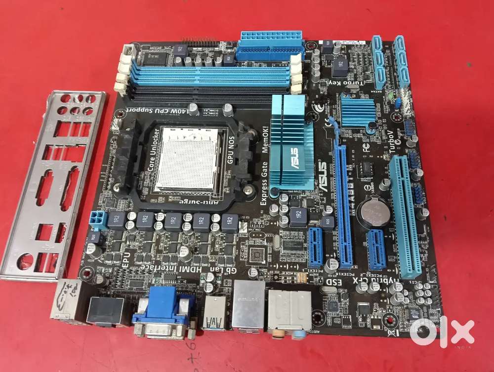 Asus m4a88t-m motherboard perfect working and new looking condition
