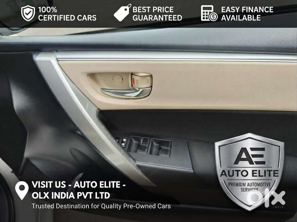 Toyota Corolla Altis G At, 2017, Petrol