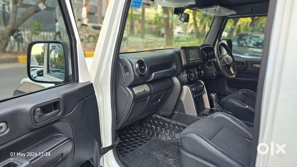 Mahindra Thar 22365 Km Driven Automatic White Colour 4/2 All Orignal