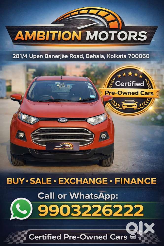 Ford Ecosport 1.5 Tdci Trend, 2016, Diesel