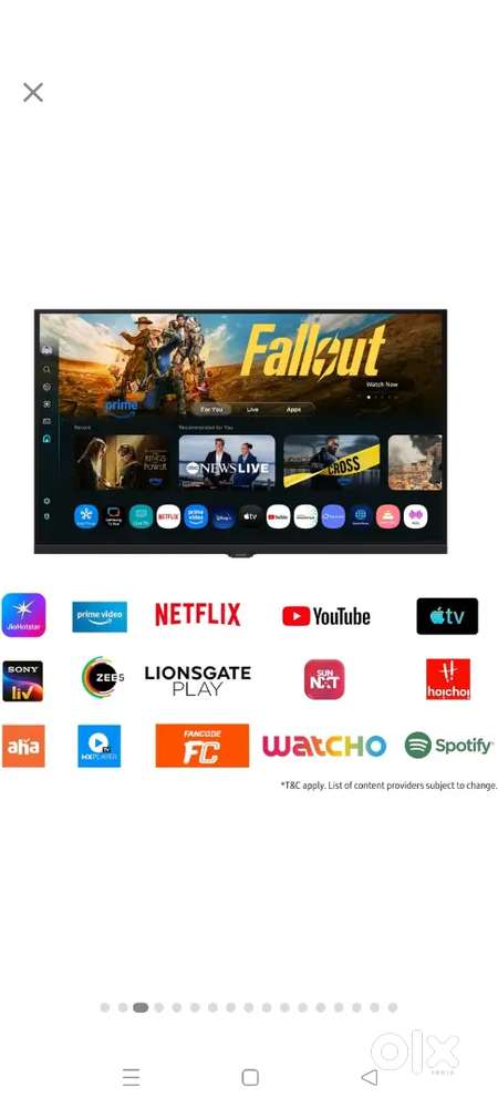 Samsung LED TV 32 inch 2manth