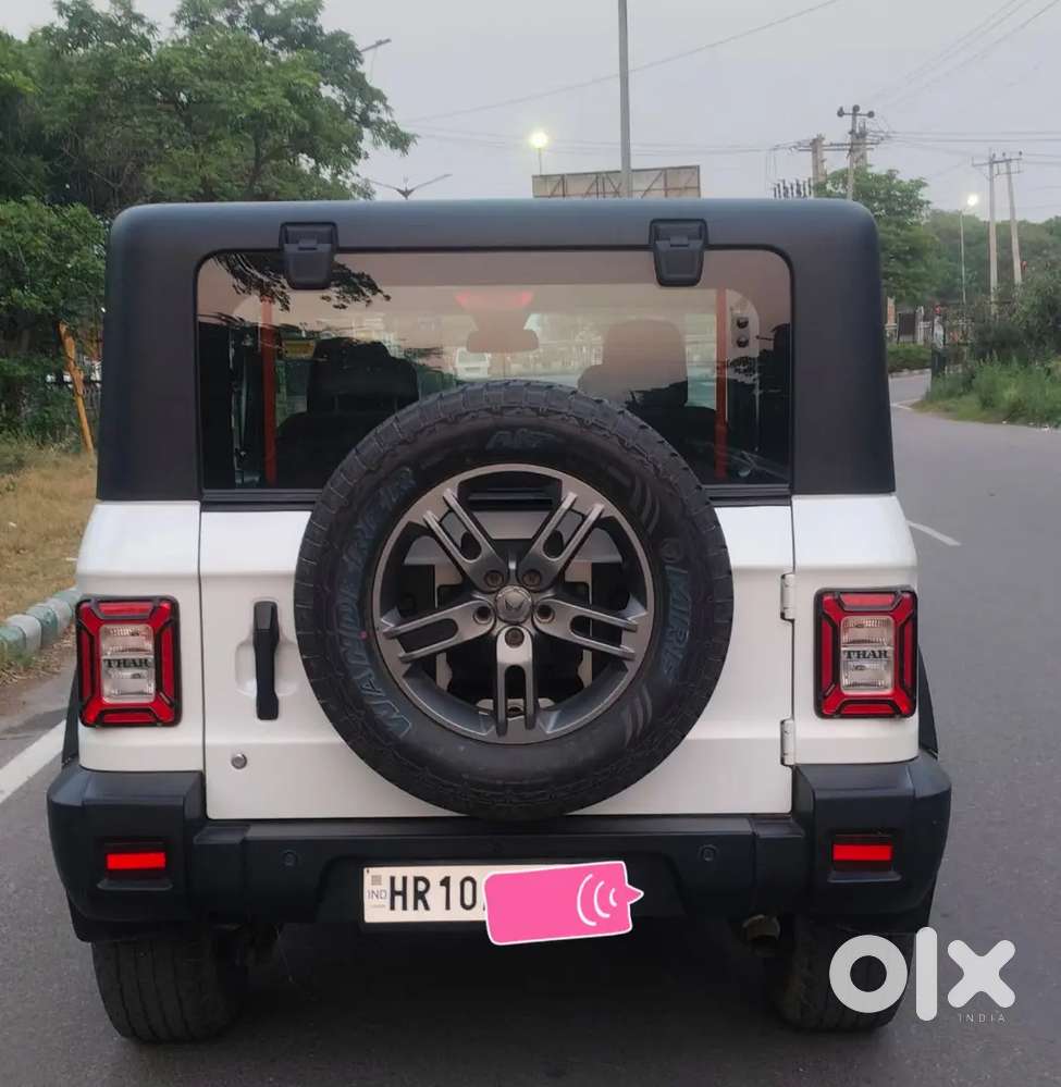 Thar Lx 4*2 Diesel Mt 2024, Ist Owners, 25,000 Kmrun On Companyrecord.