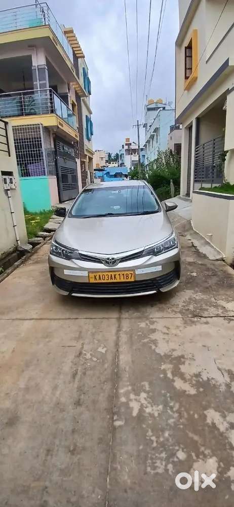 Toyota Corolla Altis Yellow Board