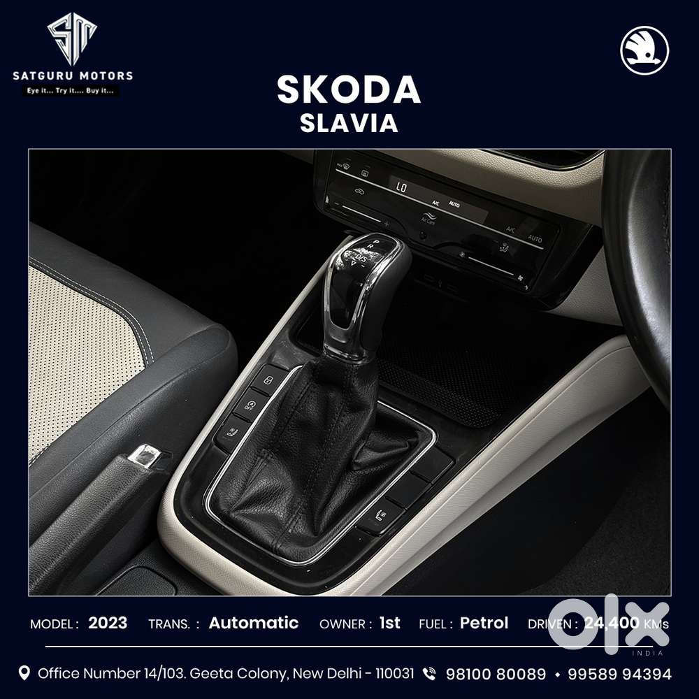 Skoda Slavia 1.0 Tsi Style At, 2023, Petrol