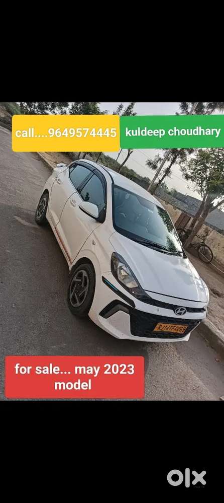 Hyundai Aura Petrol/cng 2023 Model