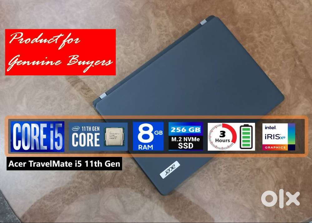 Acer i5 11th Gen TravelMate Laptop in Mint Condition Dell HP Lenovo Av