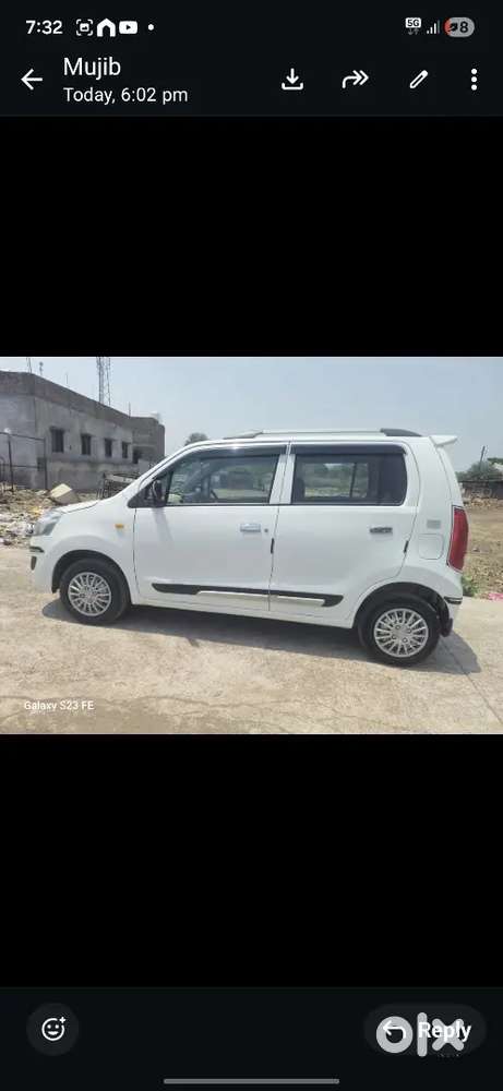Super Tight Condition Maruti Suzuki Wagoner White  Colour Petrol Cng