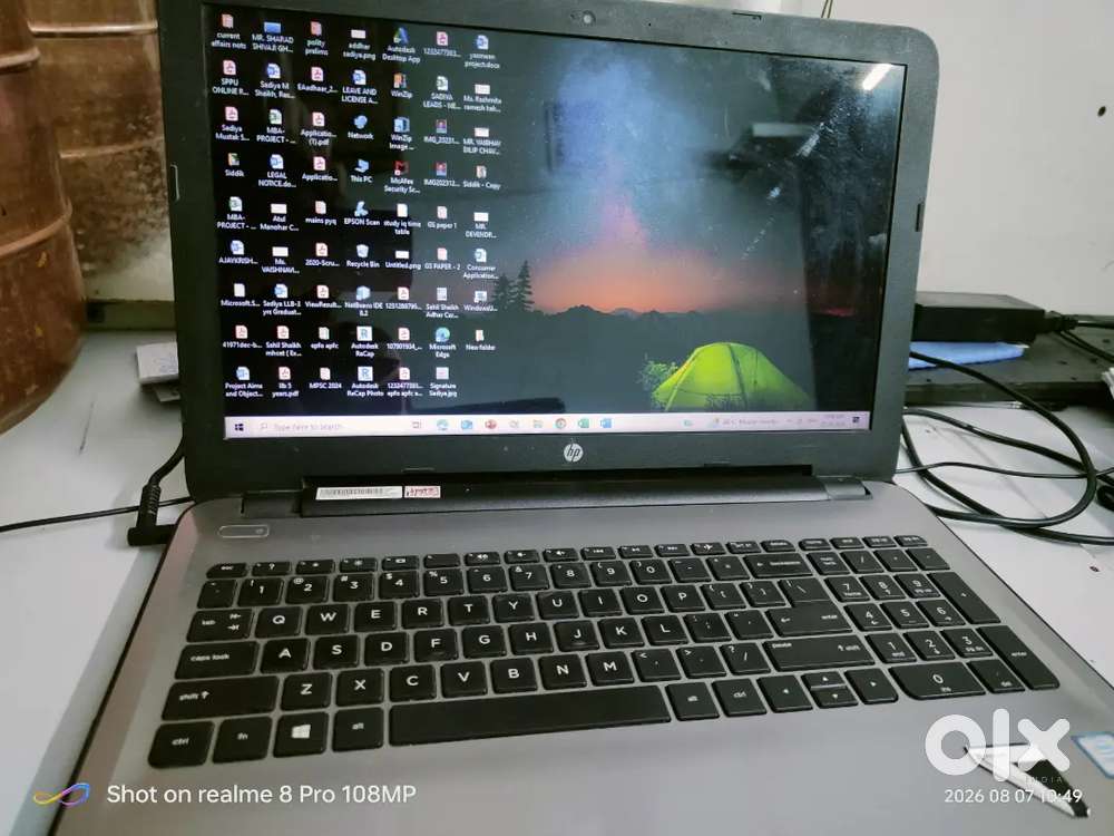 HP laptop new and working condition