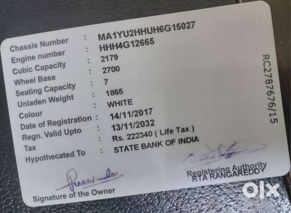 Mahindra Xuv500 W10 2wd, 2017, Diesel
