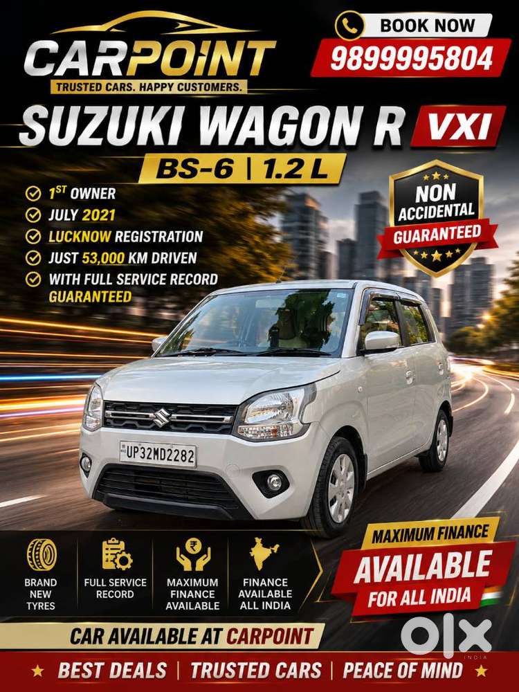 Maruti Suzuki Wagon R 1.2 Zxi, 2021, Petrol