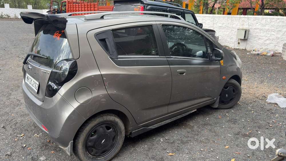 Chevrolet Beat Manual 2013 With Basstube Android Player And Spoiler ,