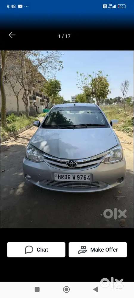 Kneat Clean Petrol Cng Fitted Etios