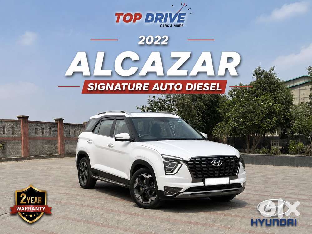 Hyundai Alcazar Signature 1.5 Diesel At 7str, 2022, Diesel