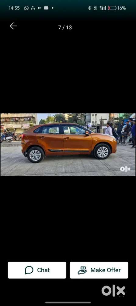 Maruti Suzuki Baleno 2017 Petrol 60000 Km Driven