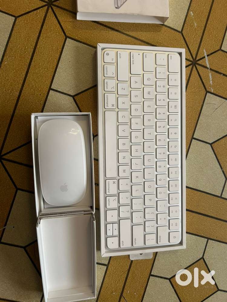 Apple magic keyboard and mouse
