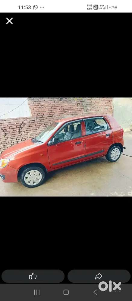 Maruti Suzuki Alto 2011 Fourth-owner Petrol 2031 Documents Valid