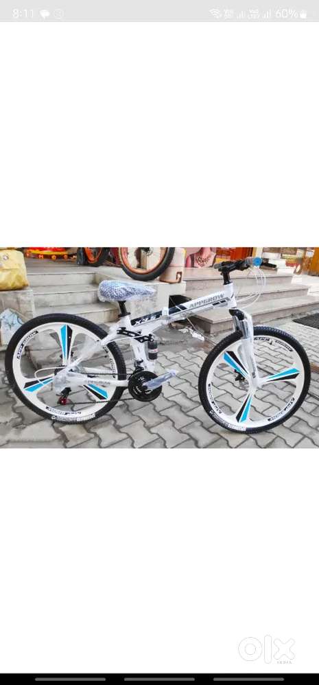 Appgrow folding bicycle slim tyre 26 T Folding Bikes Folding Cycle