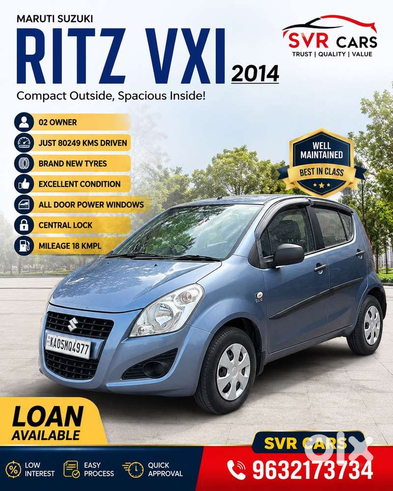 Maruti Suzuki Ritz Vxi Abs, 2014, Petrol