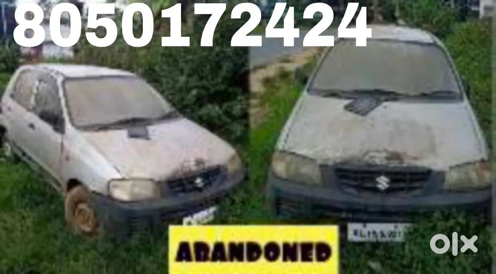 We Buy Old, Rusty Abandoned Cars For Scrap