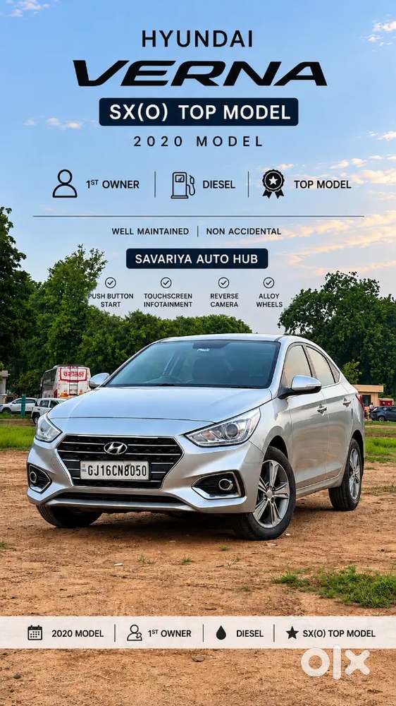 Hyundai Verna 1.6 Sx (o) Top Model