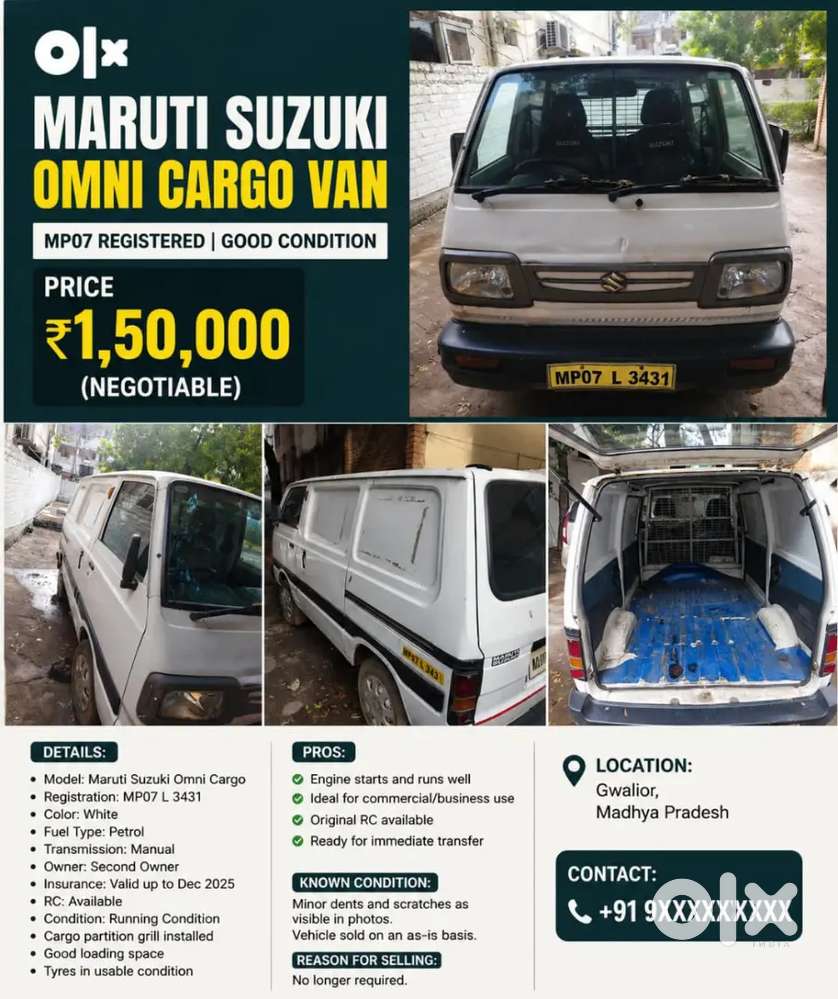 Maruti Omni 0.8 Bsiv 2015