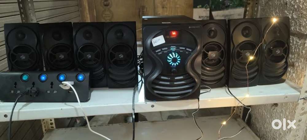 Zebronics music new system with 7 speaker