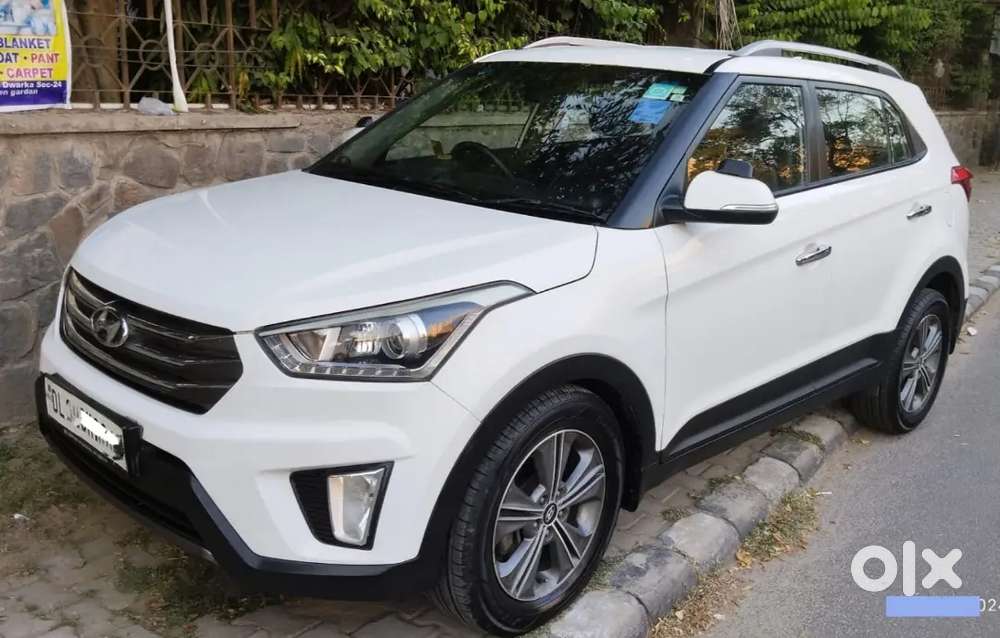 Hyundai Creta 1.6 Automatic Petrol White Color Excellent Condition