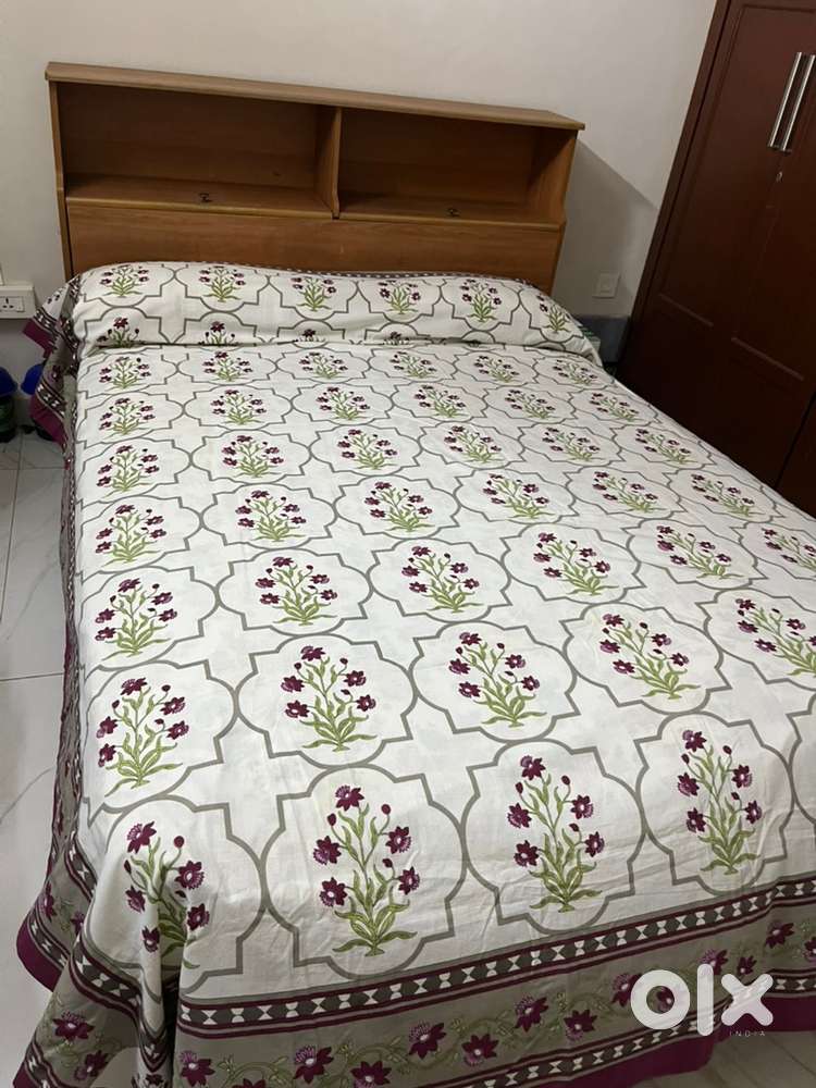 Beautiful Solid wood double bed