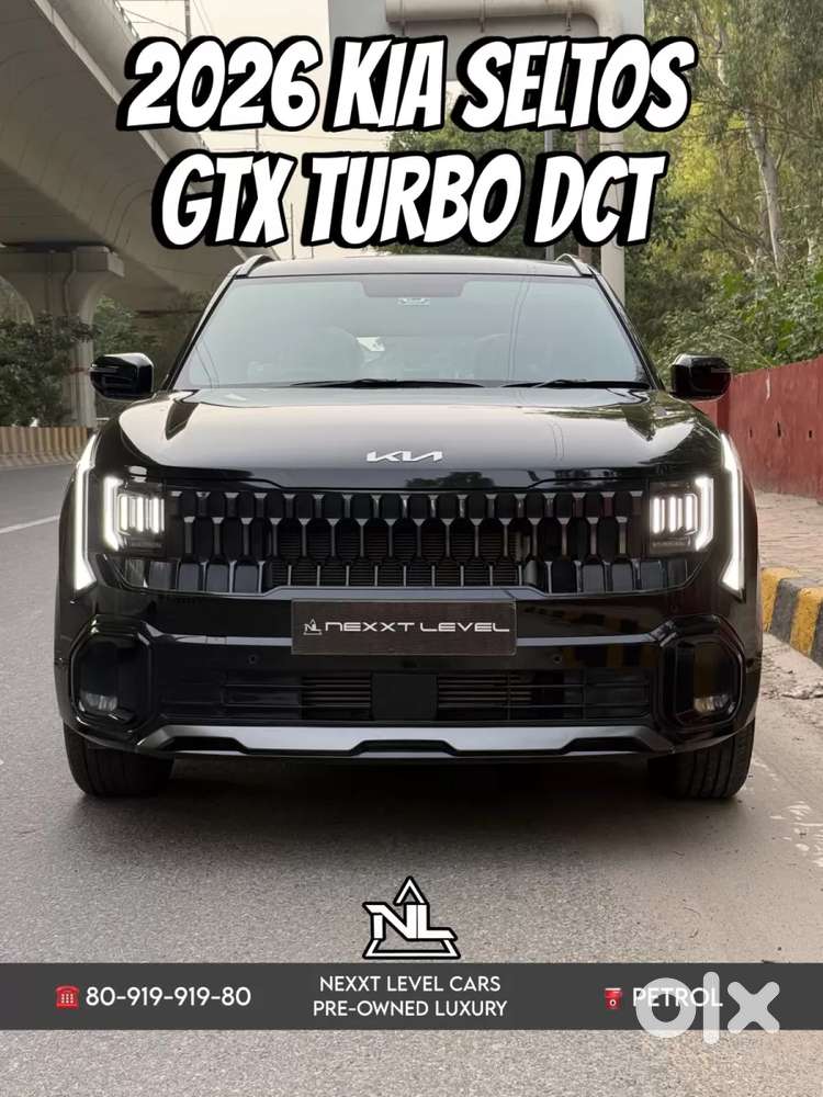 Kia Seltos Gtx Plus 1.5 Turbo Petrol Dct, 2026, Petrol