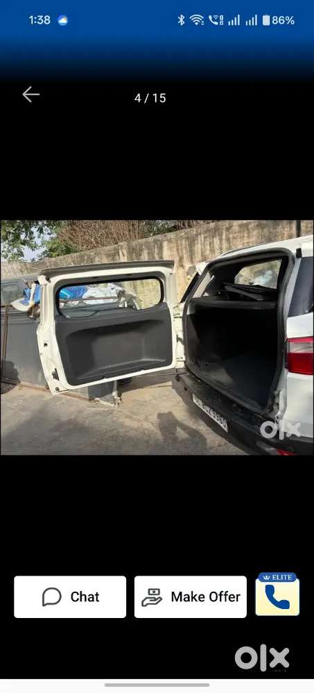 Ford Ecosport 2014 Petrol 1.80lakh Se Kam Nahi Hoga