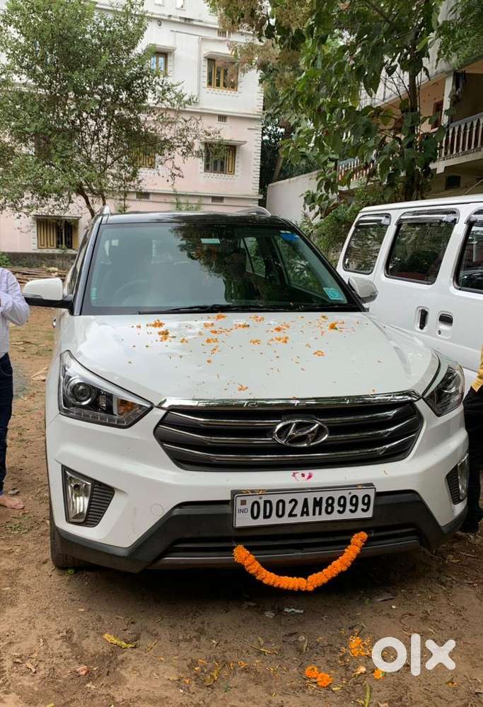 Hyundai Creta 2017 Sx Plus Dual Tone Petrol 73000 Km Driven