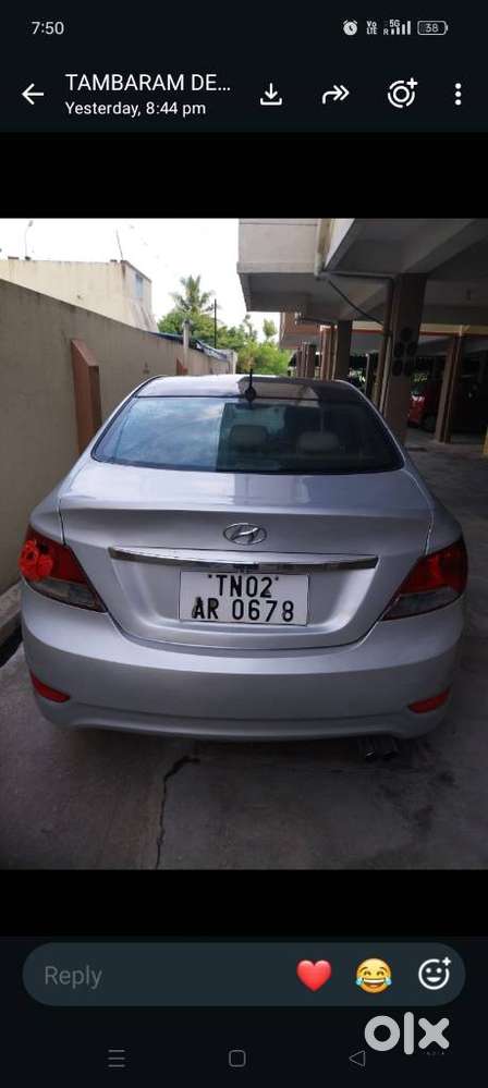 Hyundai Verna Fluidic 1.6 Crdi Sx Opt, 2011, Diesel